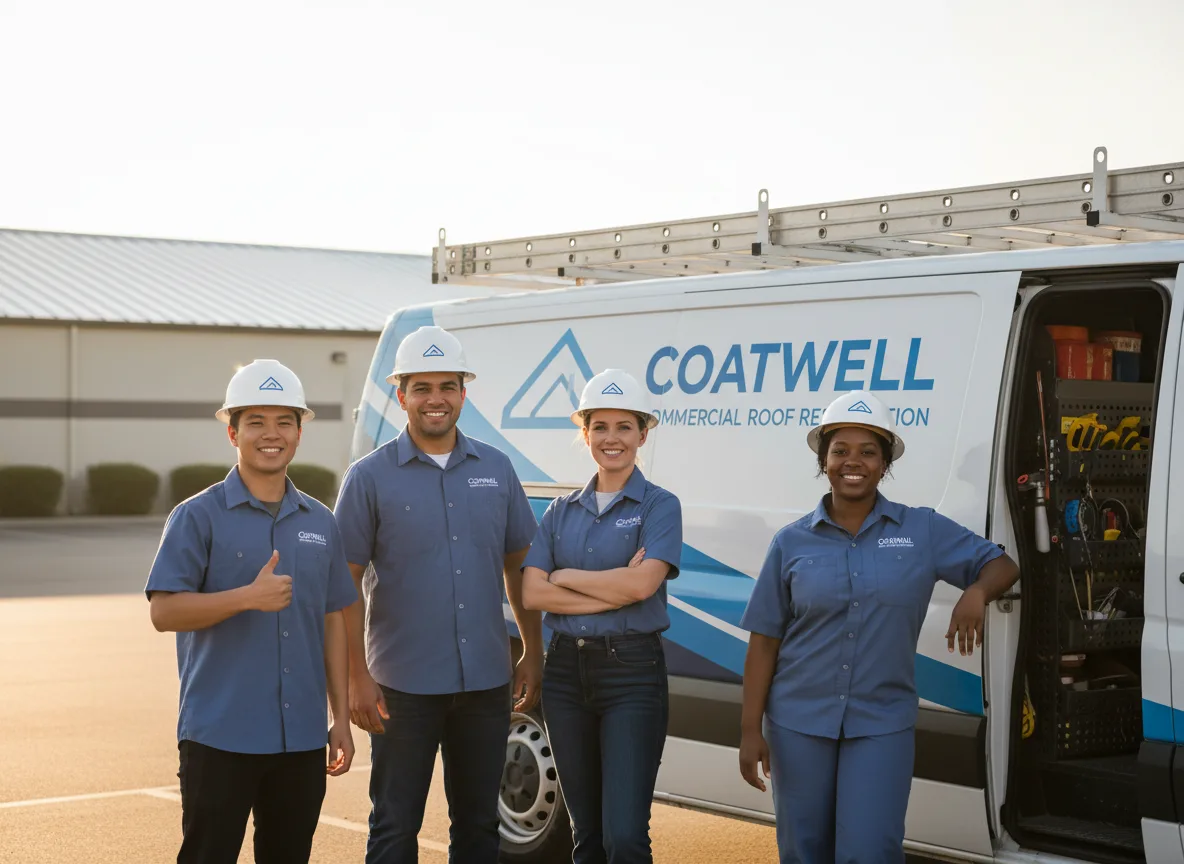 Commercial roof coating company in Stockbridge, WI